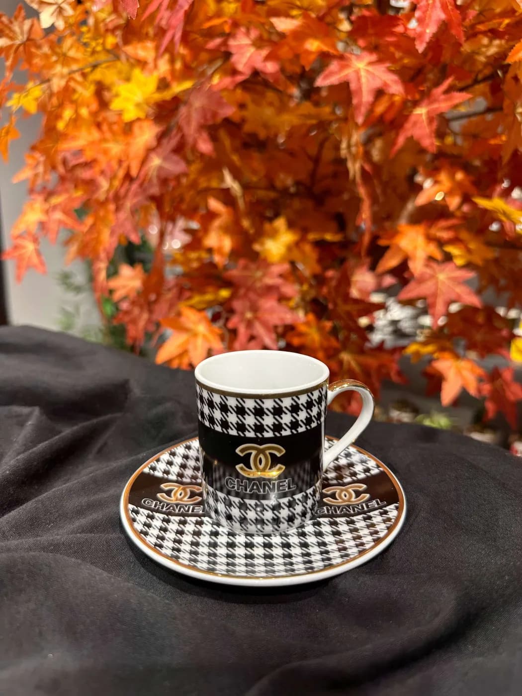 Porcelain Turkish coffee cups, set of 6